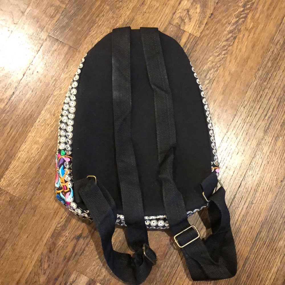 Mini Embroidered Backpack - image 3